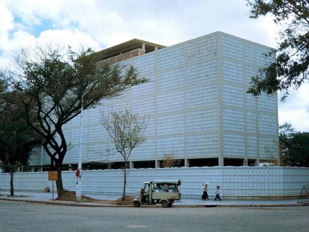Đại sứ quán Mỹ ở Sài Gòn.