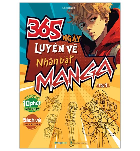 365 Ngày Luyện Vẽ Nhân Vật Manga - Tập 1 PDF