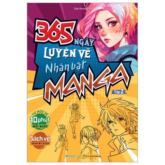 365 Ngày Luyện Vẽ Nhân Vật Manga - Tập 2 PDF