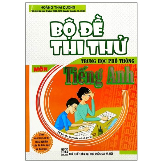 Bộ Đề Thi Thử Trung Học Phổ Thông Môn Tiếng Anh PDF