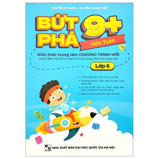 Bứt Phá 9+ Môn Toán Lớp 6 (Kiến Thức Trọng Tâm Chương Trình Mới) PDF