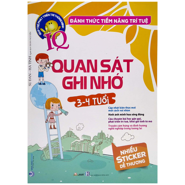 Đánh Thức Tiềm Năng Trí Tuệ - Quan Sát Ghi Nhớ (3-4 Tuổi) PDF Đánh Thức Tiềm Năng Trí Tuệ - Quan Sát Ghi Nhớ (3-4 Tuổi) PDF