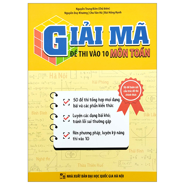 Giải Mã Đề Thi Vào 10 Môn Toán PDF Giải Mã Đề Thi Vào 10 Môn Toán PDF