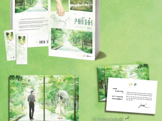 Phố DàiBồi Cứng Postcard Card PVC PDF