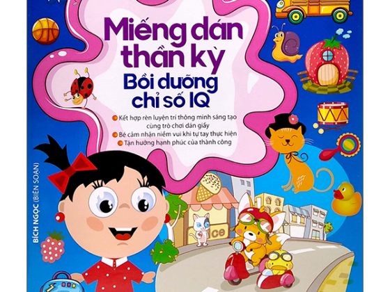 Sách Dán Hình Cho Bé - Miếng Dán Thần Kỳ - Bồi Dưỡng Chỉ Số IQ PDF