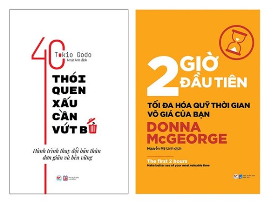 Bộ Sách 40 Thói Quen Xấu Cần Vứt Bỏ 2 Giờ Đầu Tiên Tối Đa Hóa Quỹ Thời Gian Vô Giá Của Bạn PDF