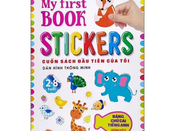 My First Book Stickers - Bảng Chữ Cái Tiếng Anh - Động Vật PDF
