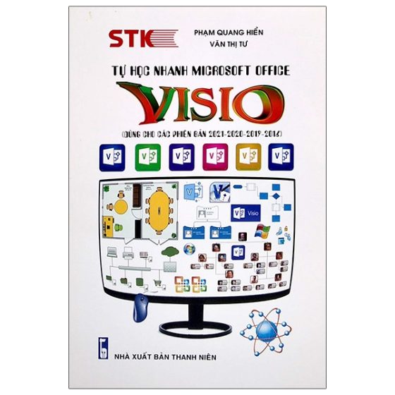 Tự Học Nhanh Microsoft Office - Visio (Dùng Cho Các Phiên Bản 2021-2020-2019-2016) PDF