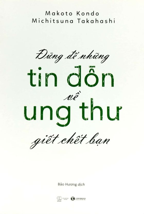 Đừng Để Những Tin Đồn Ung Thư Giết Chết Bạn PDF