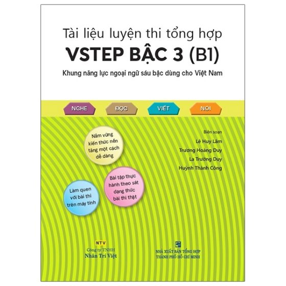 Tài Liệu Luyện Thi Tổng Hợp VSTEP Bậc 3 - B1 PDF