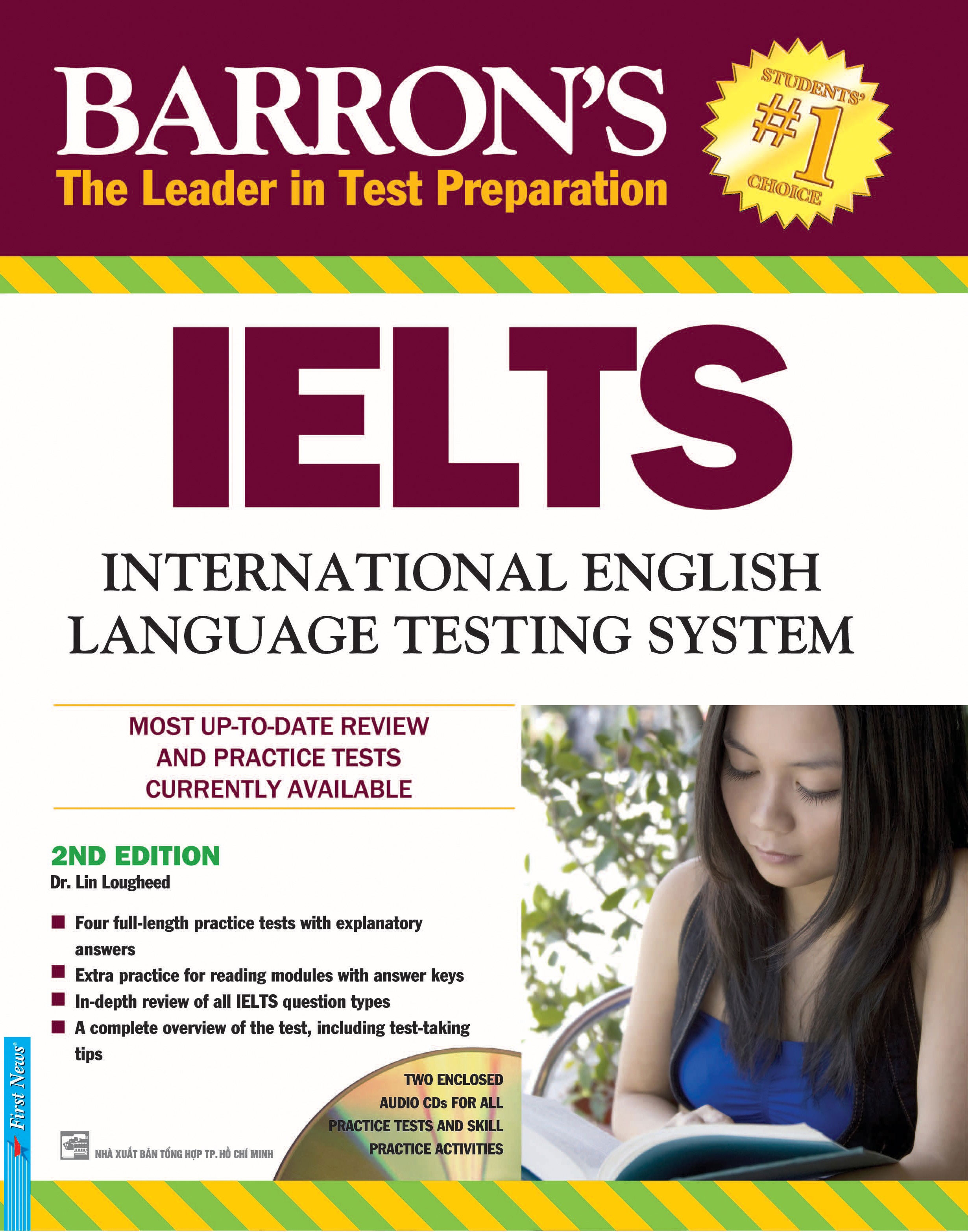 Barron's IELTS International English (2nd Edition)+2CD (Tái Bản 2018) PDF
