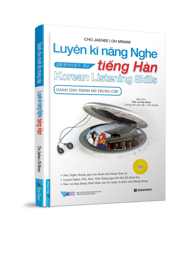 Luyện Kĩ Năng Nghe Tiếng Hàn - Dành Cho Trình Độ Trung Cấp (Kèm CD) PDF